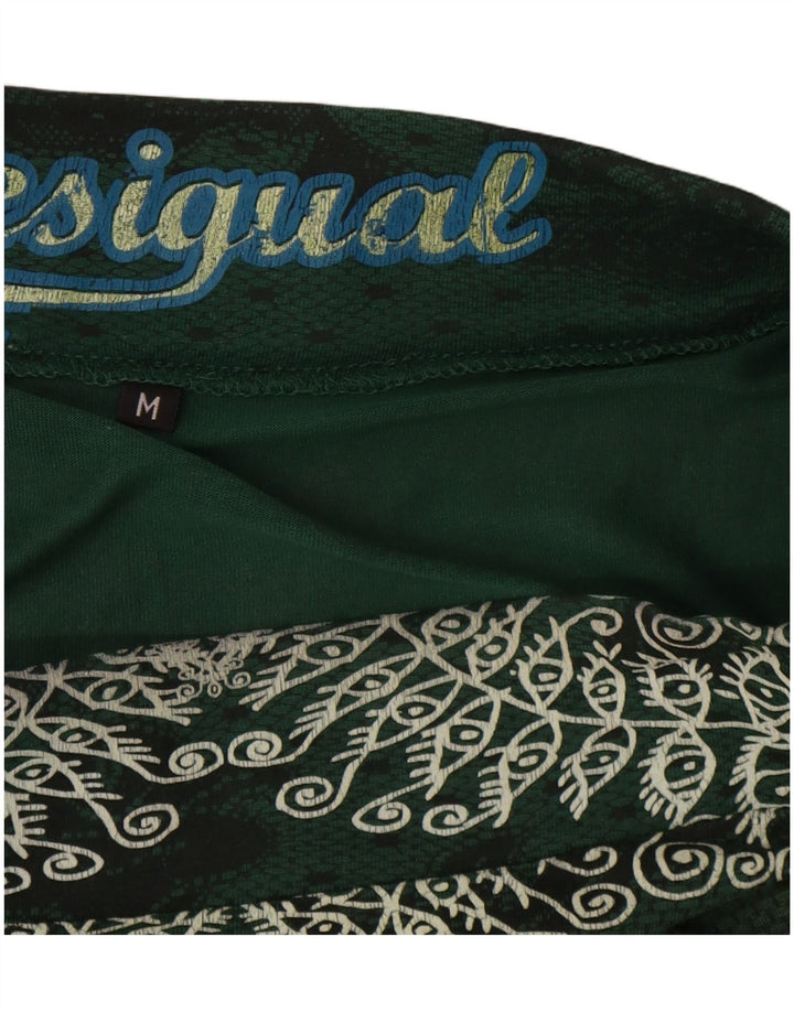 Γυναικεία φούστα Desigual A-Line Medium W30 Πράσινη Floral
