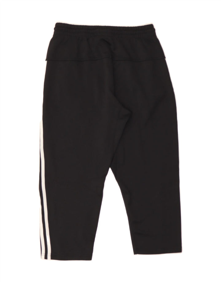 ADIDAS Mens Capri Tracksuit Trousers Small  Black Polyester Vintage Adidas and Second-Hand Adidas from Messina Hembry 
