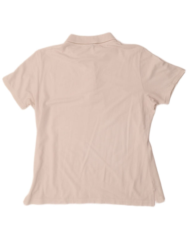 CHAMPION Γυναικείο Πόλο Μπλουζάκι UK 20 2XL Λευκό