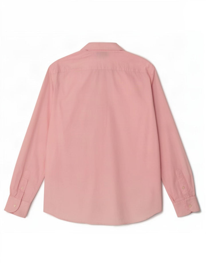Ανδρικό πουκάμισο Massimo Dutti Casual Fit μεγάλο ροζ