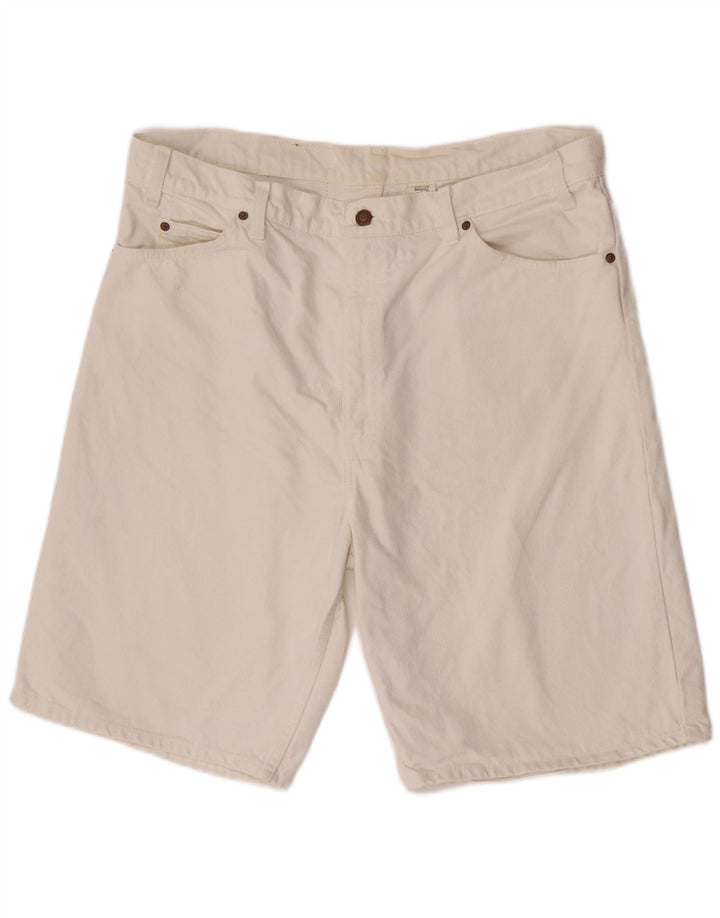 Ανδρικό τζιν σορτς Levi's 550 W40 XL Λευκό βαμβακερό