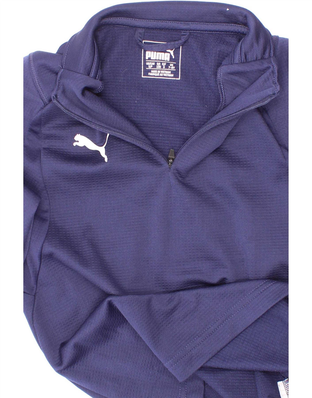 Puma Boys Φόρμουλα πουλόβερ με φερμουάρ 7-8 ετών Navy Blue