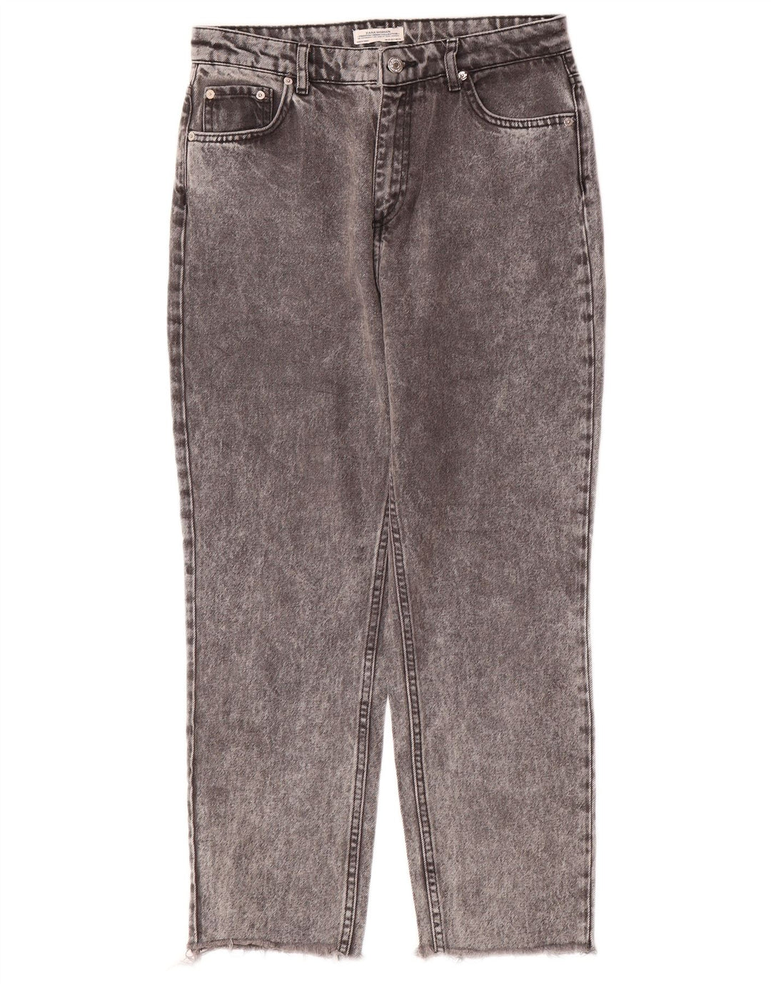 Zara Γυναικείο τζιν κωνικό EU 38 Small W28 L26 Γκρι
