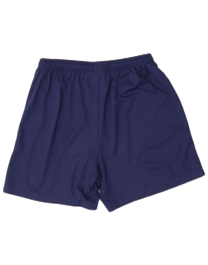 ADIDAS Mens Climalite Sport Shorts Large  Navy Blue Polyester