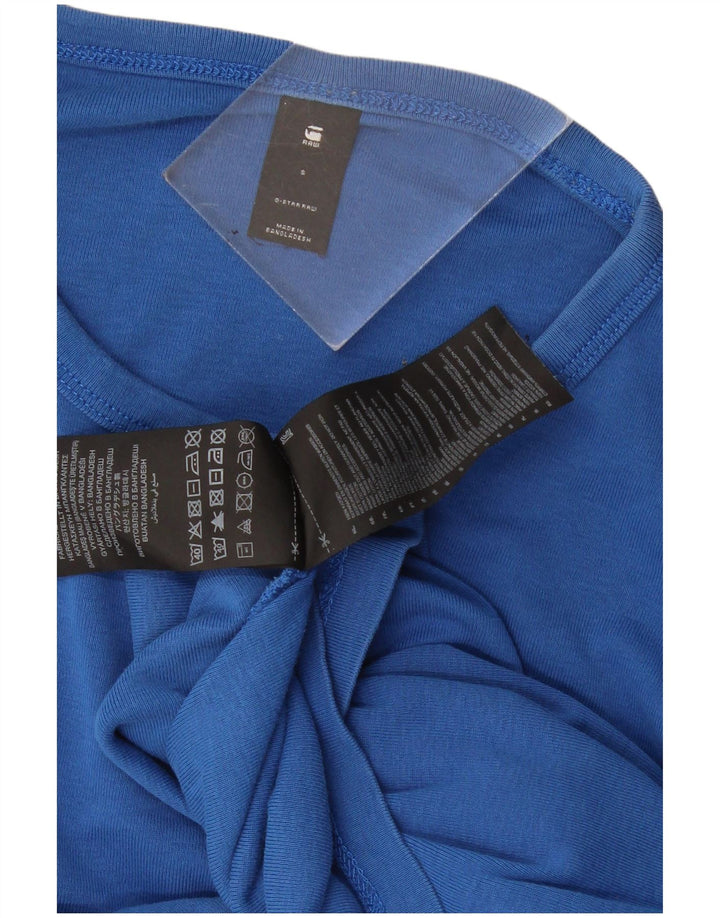 Ανδρικό τοπ G-Star Μακρυμάνικο Μικρό Μπλε Βαμβακερό