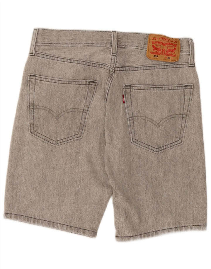 Ανδρικό τζιν σορτς Levi's 405 W30 μεσαίο γκρι βαμβακερό