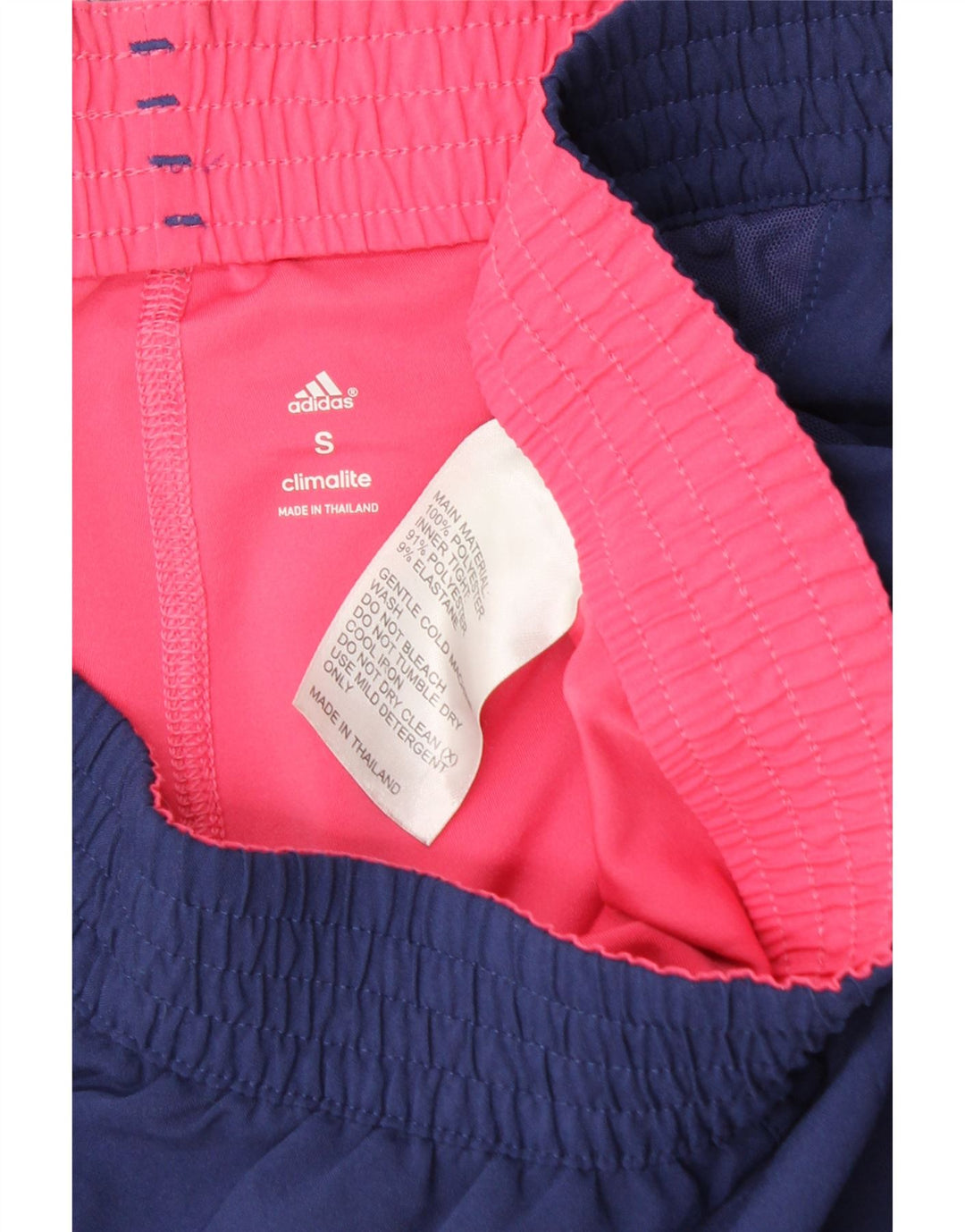 Γυναικείο αθλητικό σορτς Adidas Climalite UK 10 Small Blue Polyester