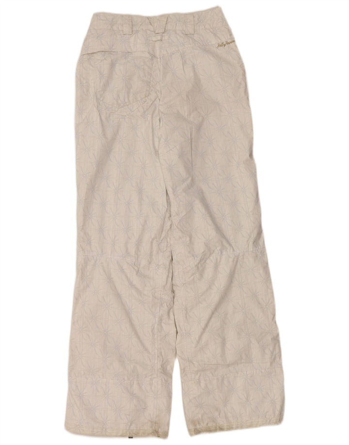 Helly Hansen Γυναικείο Παντελόνι Σκι UK 6 XS Λευκό φλοράλ πολυαμίδιο