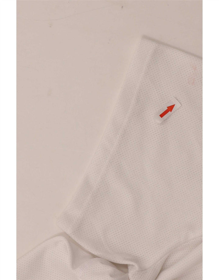 Ανδρικό T-Shirt Nike Dri Fit Top XL Λευκό πολυεστέρα