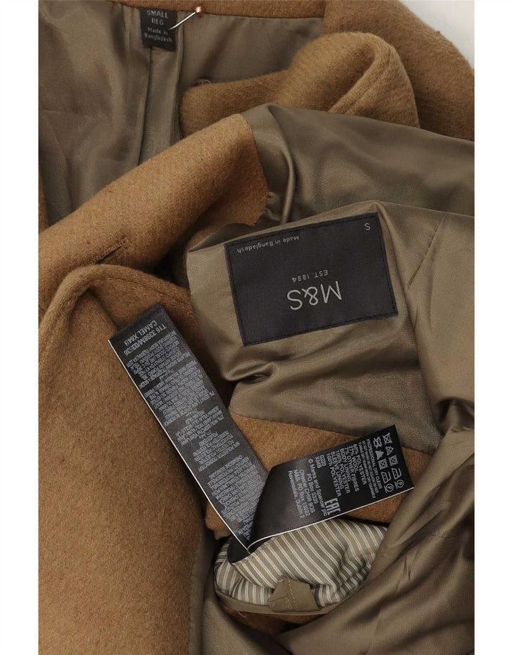 Marks & Spencer Ανδρικό πανωφόρι UK 36 Small Beige Polyester