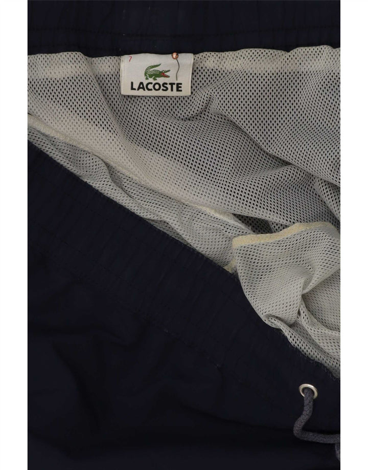 Ανδρικό σορτς κολύμβησης Lacoste 7 2XL Navy Blue Polyester
