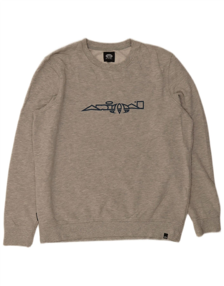 Ανδρικό γραφικό φούτερ Animal Jumper XL Γκρι βαμβακερό