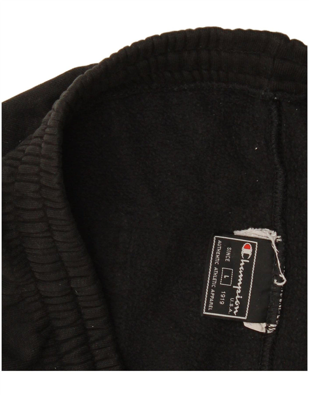 Ανδρική αθλητική φόρμα CHAMPION Παντελόνι Μαύρο μεγάλο