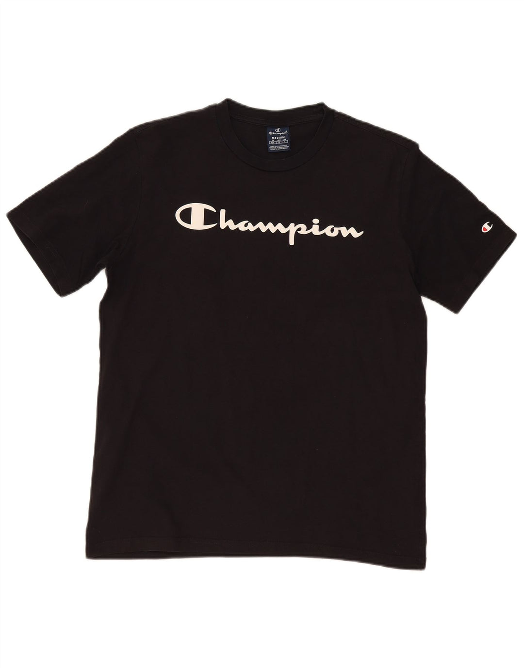 Ανδρικό T-Shirt Champion Graphic Top Medium Black
