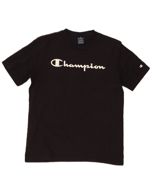 Ανδρικό T-Shirt Champion Graphic Top Medium Black