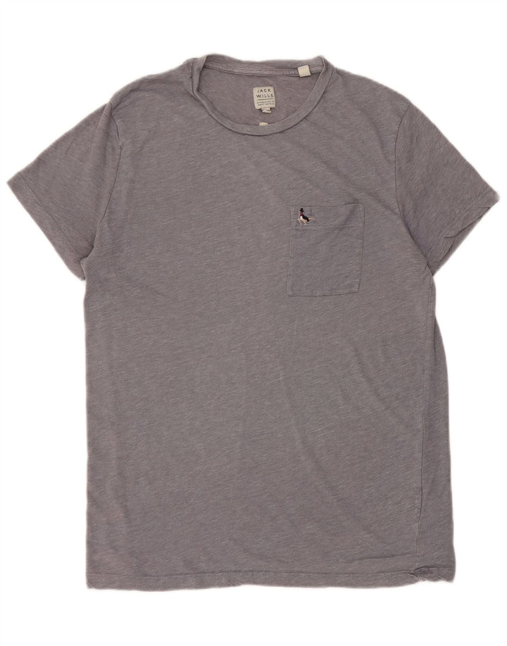 Ανδρικό μπλουζάκι Jack Wills Slim Fit Top Medium Grey