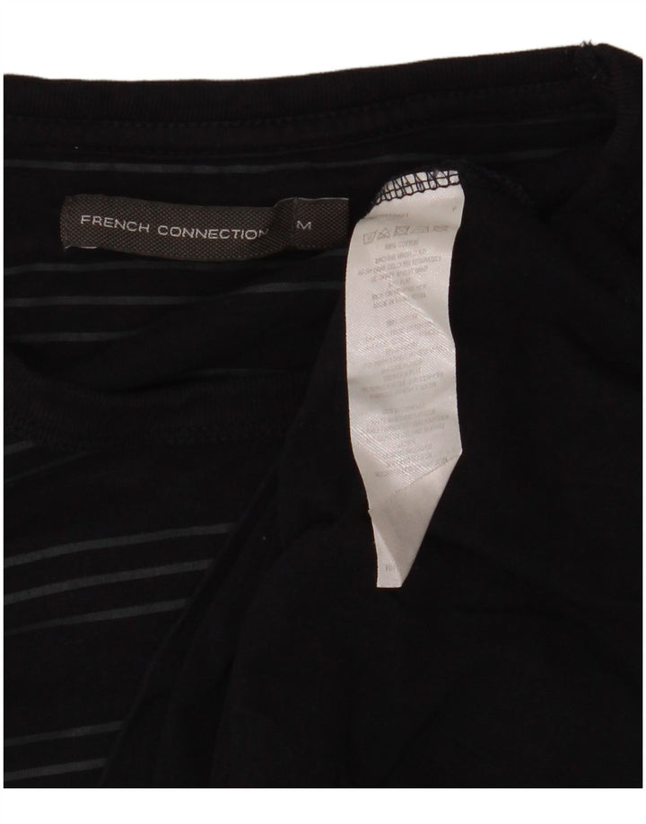 Ανδρικό T-Shirt French Connection Top Μεσαίο μπλε Navy ριγέ βαμβακερό