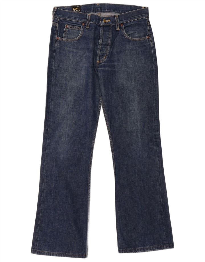 Lee Mens Denver Bootcut Jeans W34 L32 Μπλε βαμβακερό