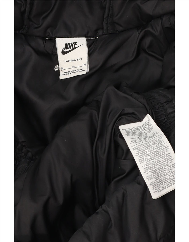 Ανδρικό σακάκι Nike Therma-Fit με κουκούλα UK 38 Μεσαίο μαύρο πολυεστέρα