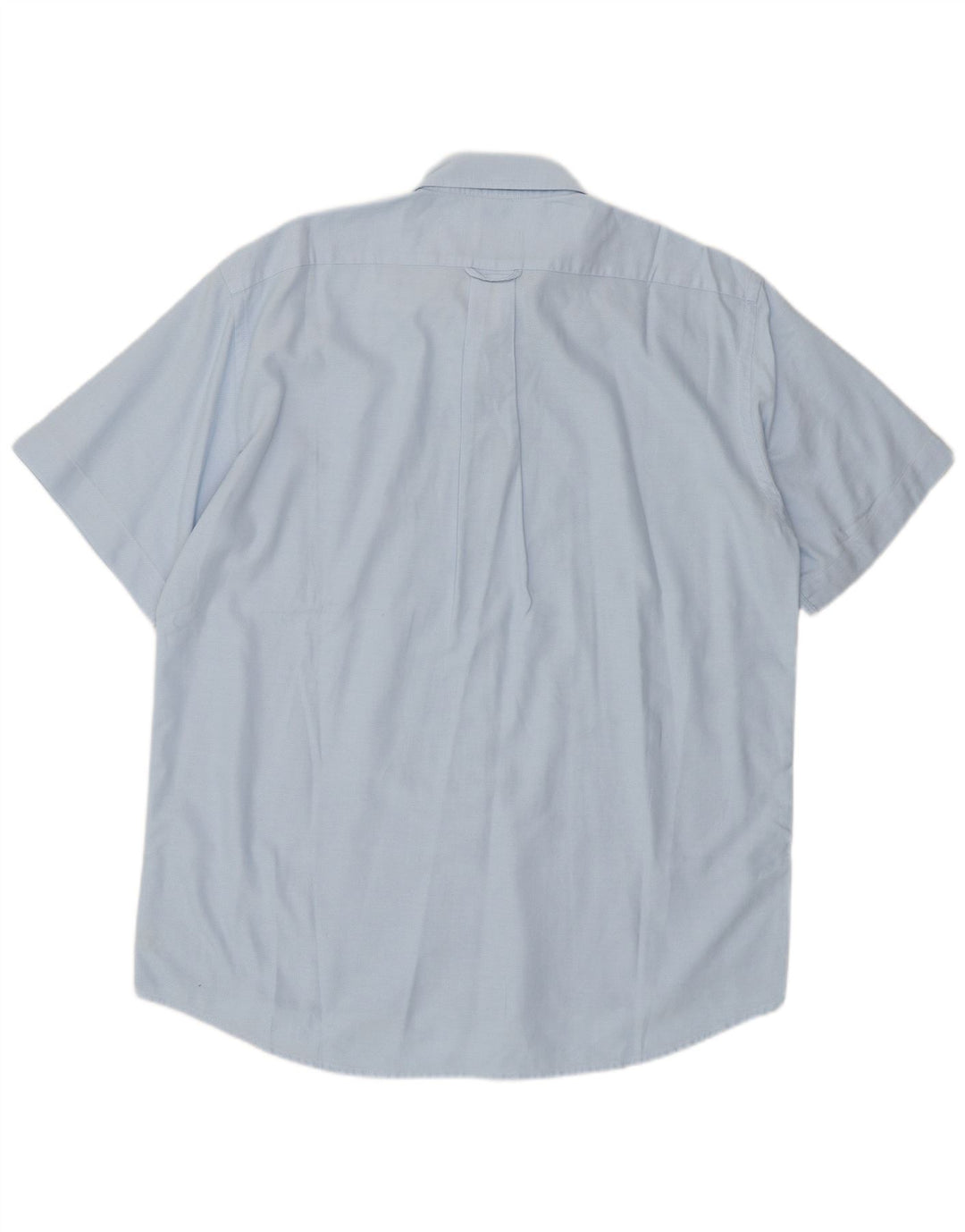 Ανδρικό κοντομάνικο πουκάμισο Lacoste Μέγεθος 41 Μεγάλο μπλε βαμβακερό