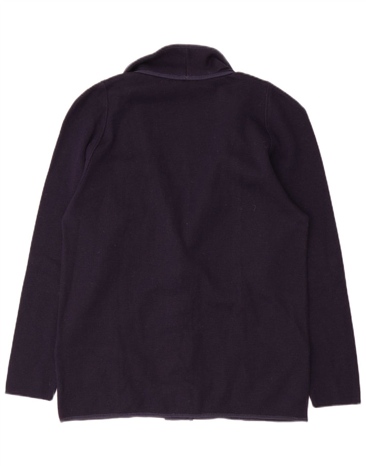 Vintage γυναικεία ζακέτα πουλόβερ IT 46 Large Navy Blue Πολυακρυλικό