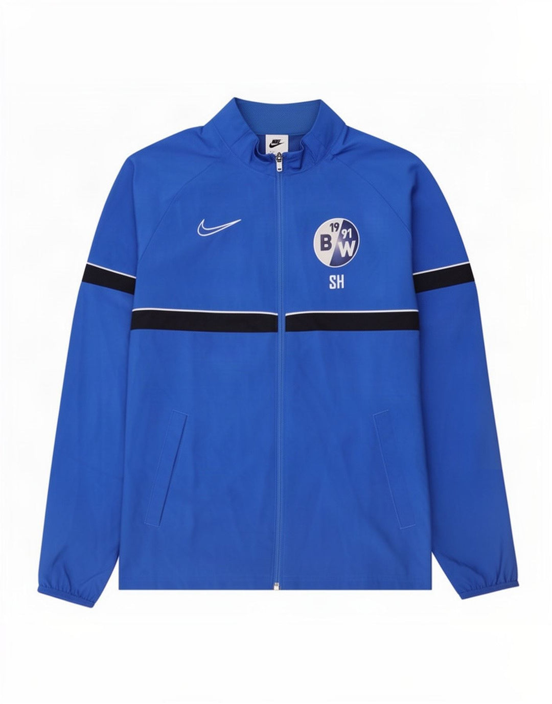 Μπουφάν Nike Mens Dri Fit Graphic αθλητική φόρμα μεσαίου μπλε χρώματος