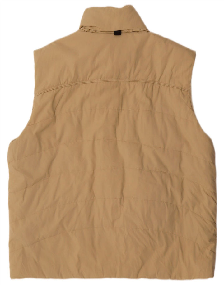 DIADORA Mens Utility Gilet UK 44 2XL Beige Polyamide
