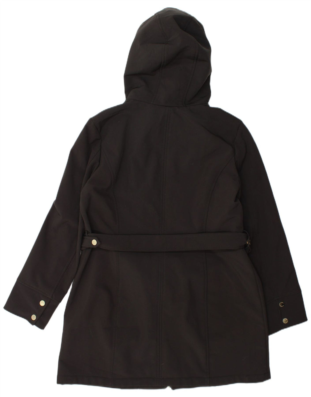 Michael Kors Γυναικείο μπουφάν Parka με κουκούλα UK 16 Large Black Polyester