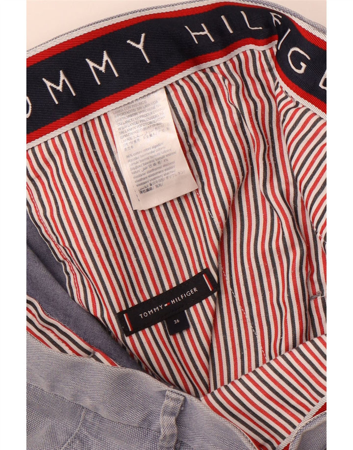 Ανδρικό σορτς Chino TOMMY HILFIGER W36 μεγάλο μπλε βαμβακερό