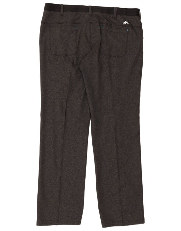 Ανδρικό ίσιο casual παντελόνι Adidas W38 L34 Γκρι Πολυεστέρας