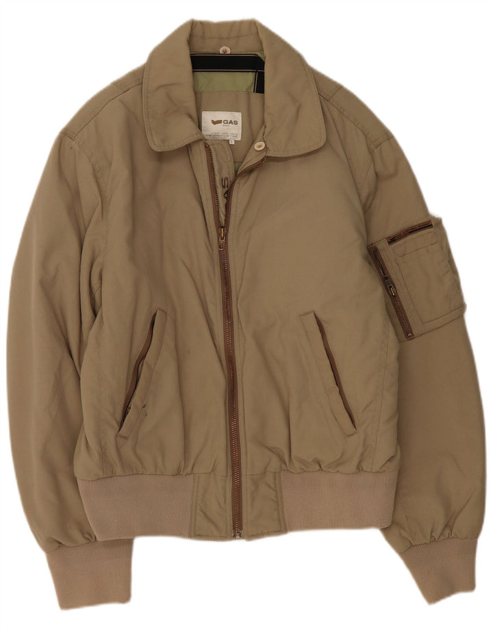 Ανδρικό μπουφάν GAS Bomber UK 40 Large Beige