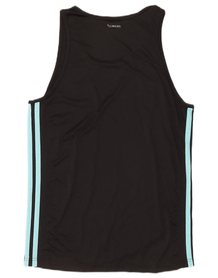 Ανδρικό γραφικό γιλέκο Adidas Top Medium Black Argyle/Diamond Polyester
