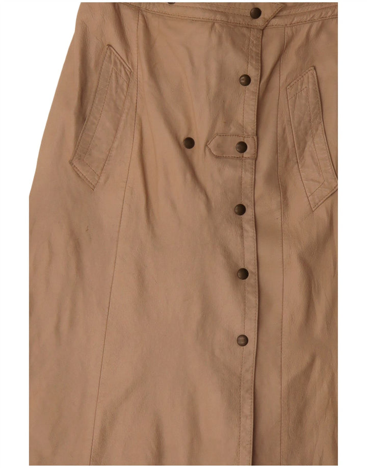 Γυναικεία Δερμάτινη Φούστα VINTAGE W30 Medium Beige