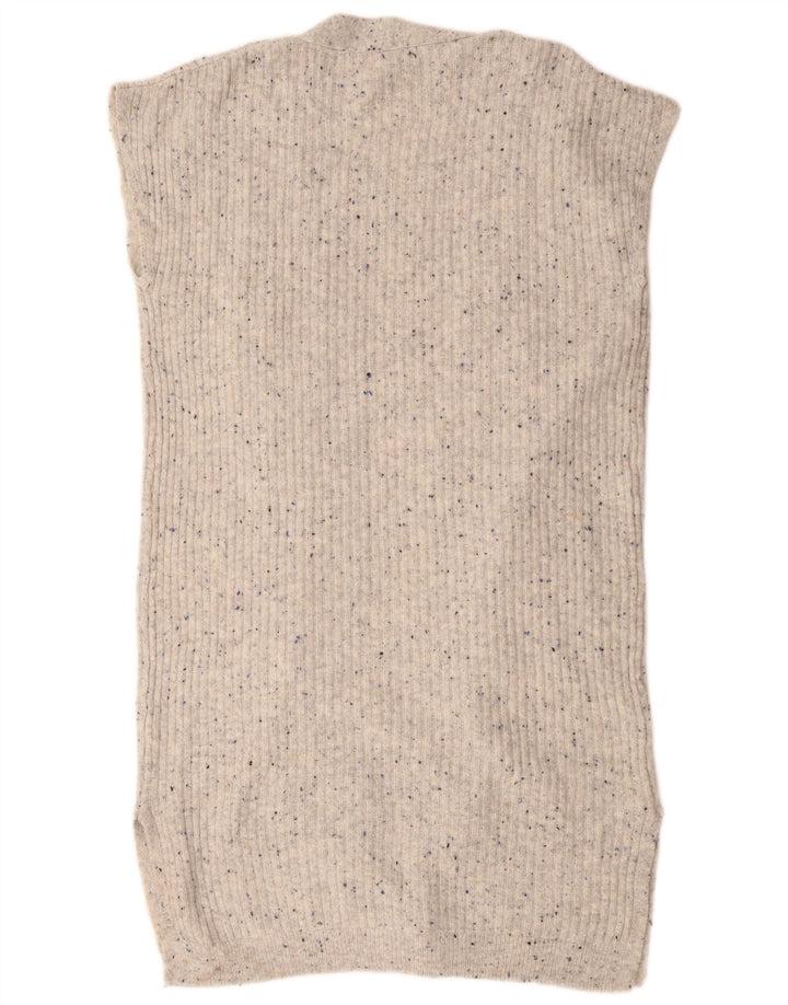Marks & Spencer Γυναικείο Αμάνικο πουλόβερ UK 14 Medium Grey
