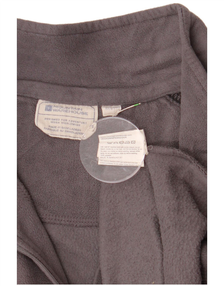 MOUNTAIN WAREHOUSE Ανδρικό φερμουάρ Fleece Jumper 2XL Grey Colourblock