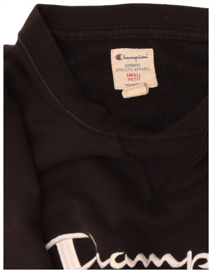 Ανδρικό γραφικό φούτερ Champion Jumper Small Black