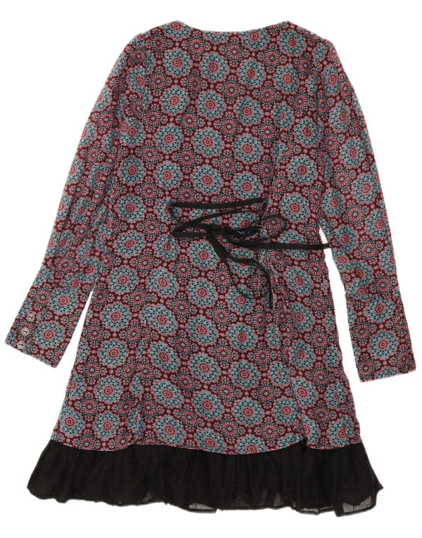 Joe Browns Γυναικείο μακρυμάνικο φόρεμα A-Line UK 12 Medium Red Floral
