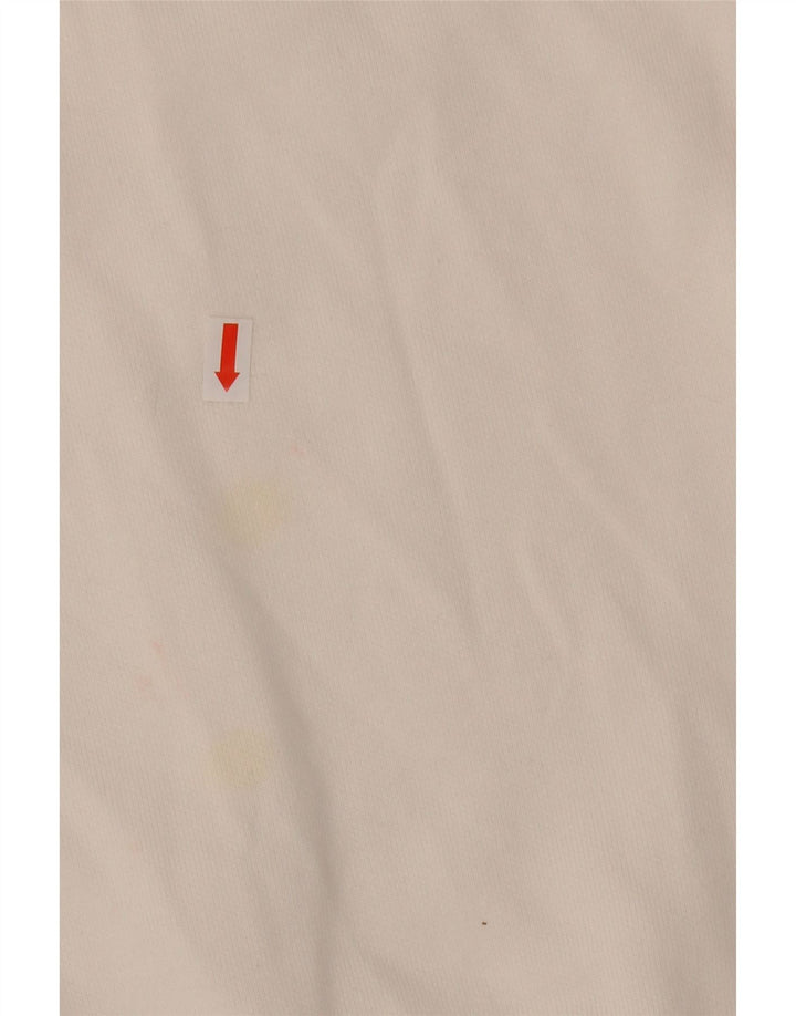 CHAMPION Ανδρικό γραφικό φούτερ Jumper Large Λευκό