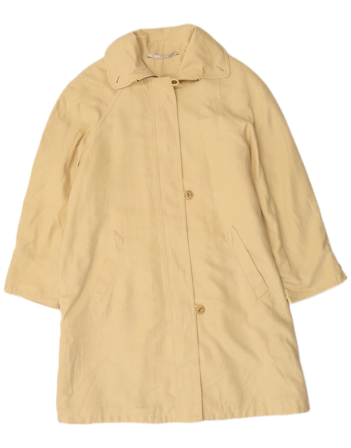 Marks & Spencer Γυναικείο Oversized Πανωφόρι UK 10 Small Yellow Polyester