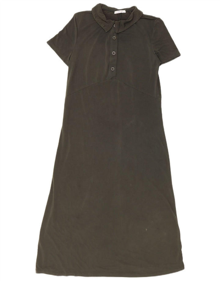 Γυναικείο φόρεμα πόλο ZARA UK 12 Medium Green