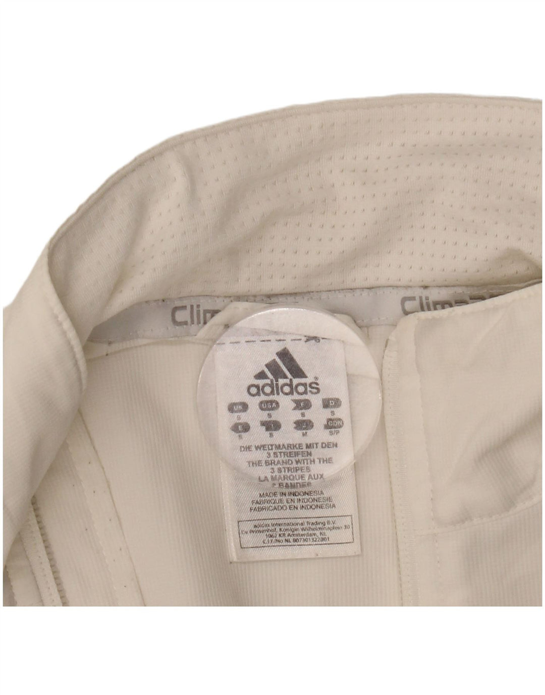 Ανδρική φόρμα ADIDAS Clima 365 Top Jacket Small White Colourblock