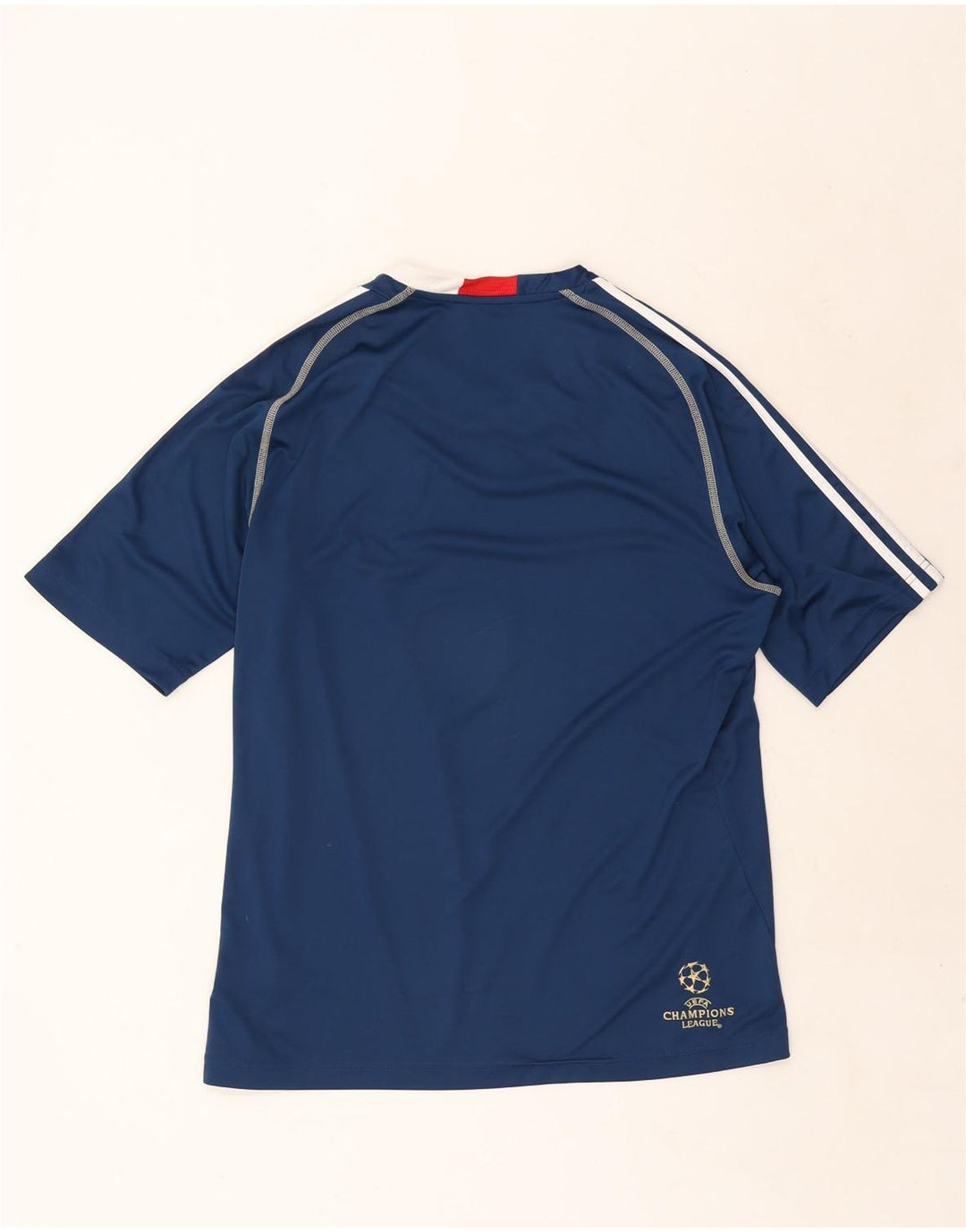 Adidas Ανδρικό T-Shirt Climalite Top Large Navy Blue Polyester