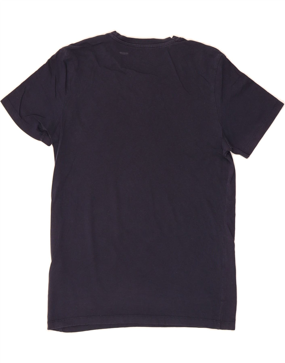 JACK & JONES Mens Graphic T-Shirt Top Medium Navy Blue Cotton Vintage Jack & Jones and Second-Hand Jack & Jones from Messina Hembry 