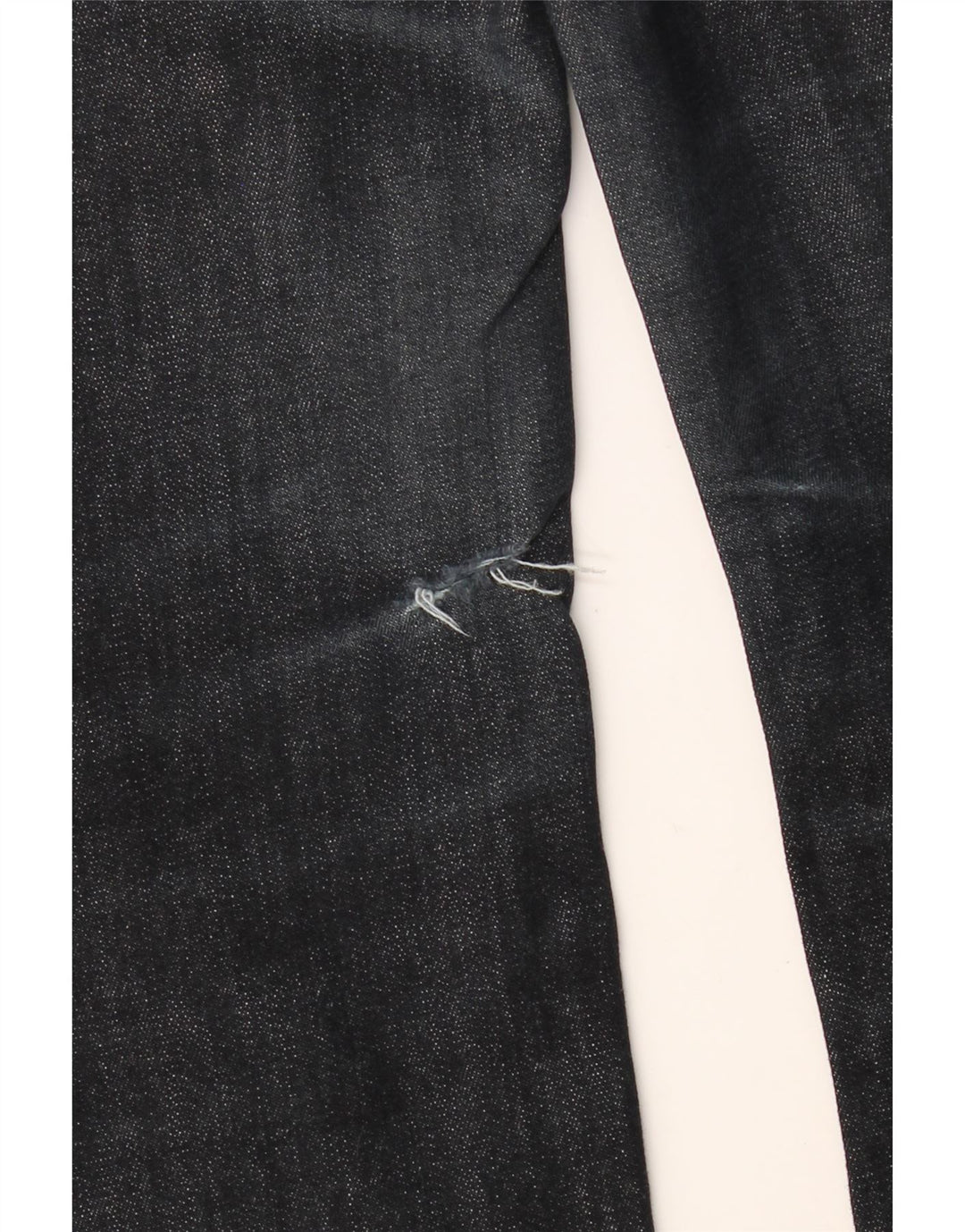 BENETTON Γυναικείο ίσιο τζιν W31 L30 Navy Blue Cotton