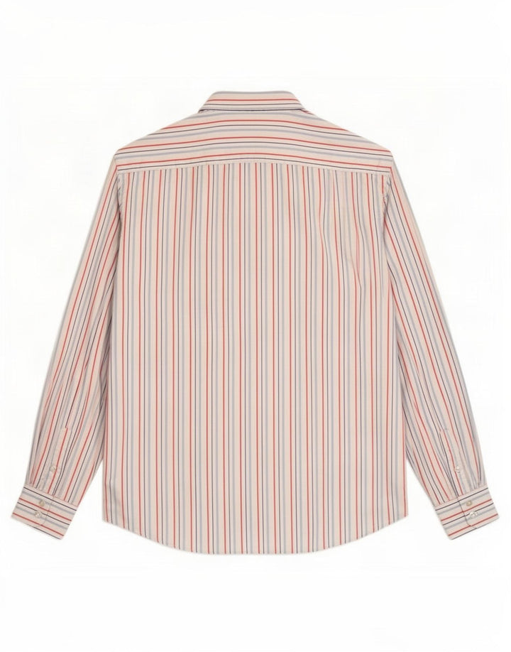 Ανδρικό πουκάμισο Tommy Hilfiger 2XL Λευκό ριγέ