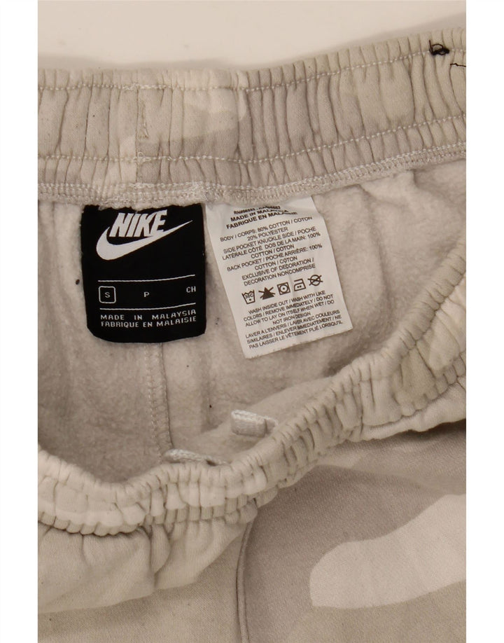 Ανδρικό αθλητικό σορτς Nike, μικρό γκρι βαμβακερό καμουφλάζ