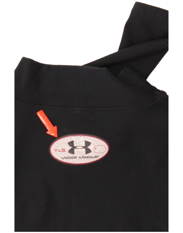 Under Armour Κοριτσίστικο Top Μακρυμάνικο 11-12 Χρόνια Μεγάλο Μαύρο