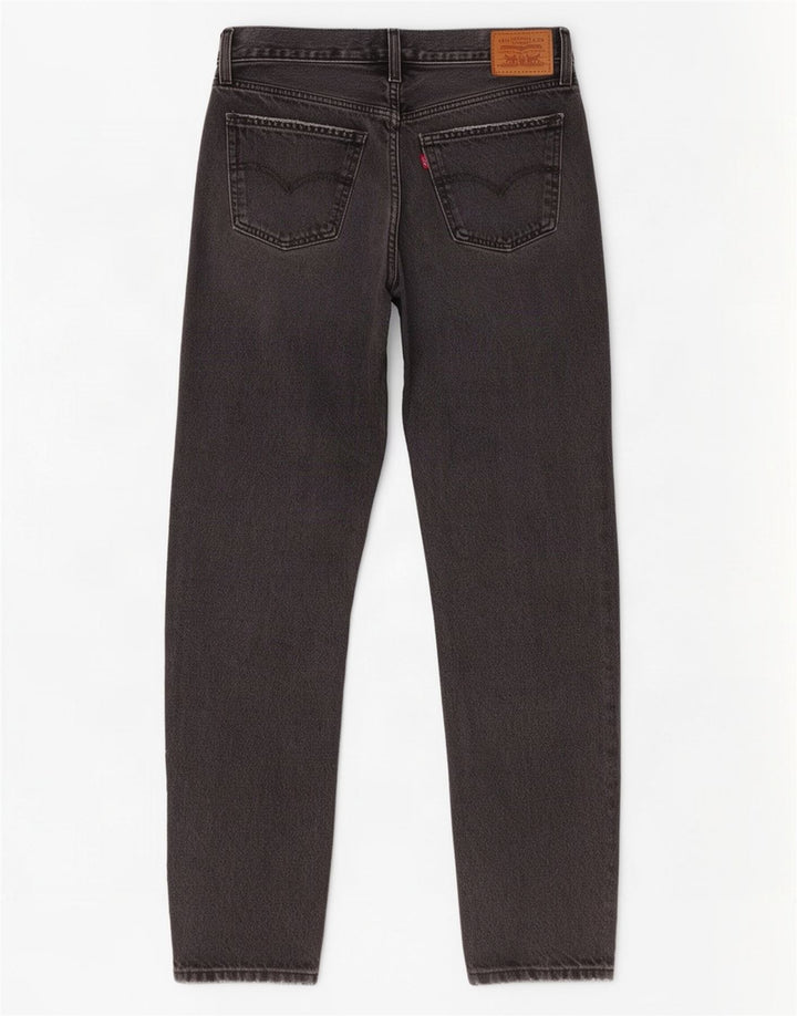 Γυναικείο Middy Straight Jeans Levi's W29 L31 Γκρι βαμβακερό