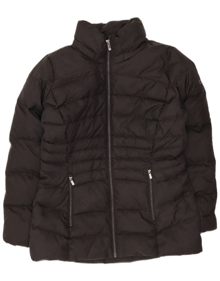 Calvin Klein Γυναικείο μπουφάν με επένδυση UK 10 Small Black Polyester