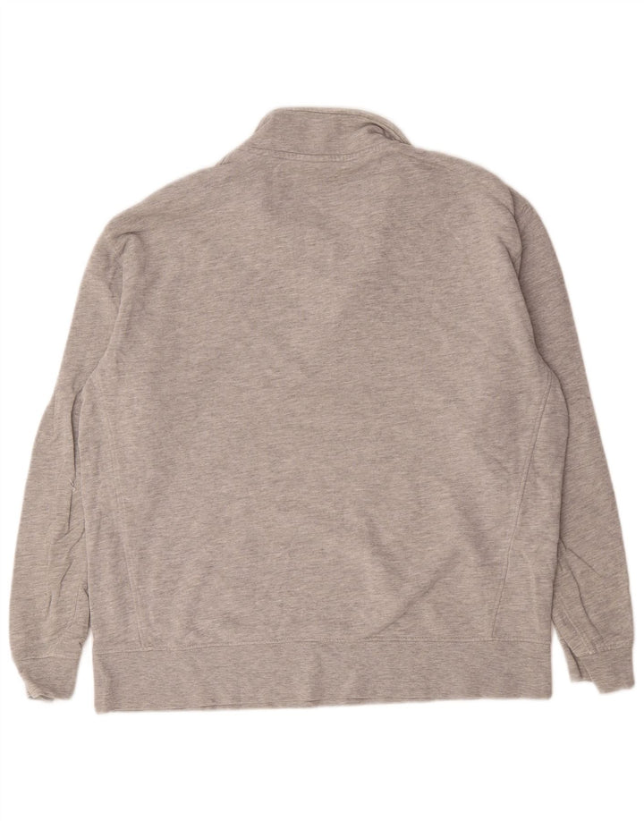 Ανδρικό φούτερ Zara με φερμουάρ Jumper Large Grey
